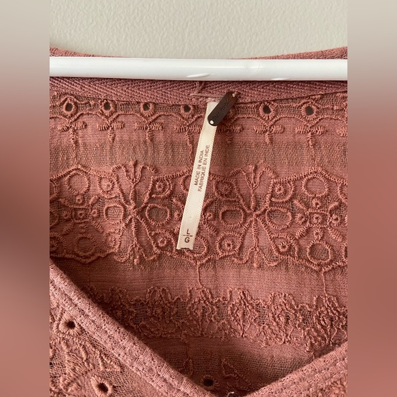 NWOT Free People Boho Top size Large - Picture 3 of 5